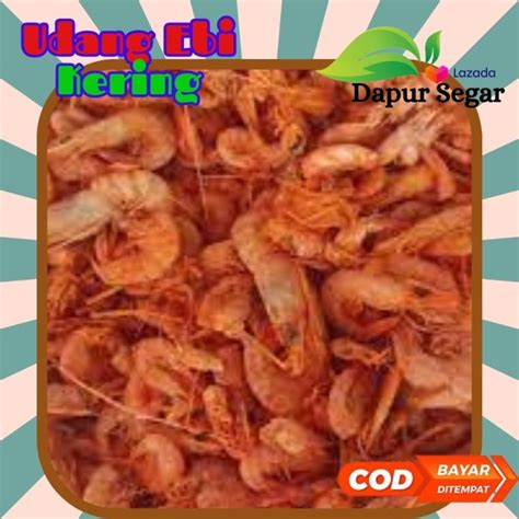 Udang Ebi Kering 50gr Fresh Hemat Siap Santap Lazada Indonesia