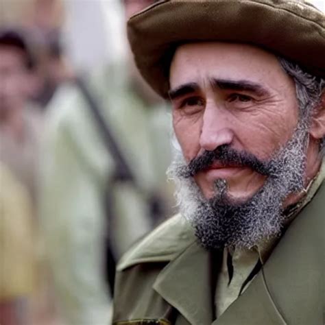 James Franco As Fidel Castro In The New Movie The Stable Diffusion