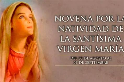 Hoy Inicia La Novena Por La Natividad De La Sant Sima Virgen Mar A