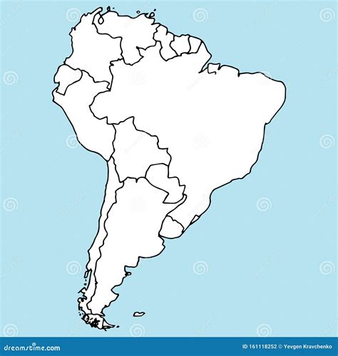 Como Dibujar Mapa De Sudamerica Dibujo De Mapa De Sudamerica Theme