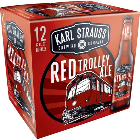 Karl Strauss Red Trolley Ale 12pkb 12PKB 12 OZ Scottish And Irish