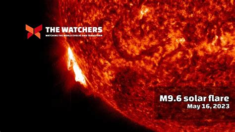 Strong M Solar Flare Erupts From The Southeast Limb Of The Sun May