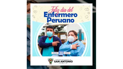 D A Del Enfermero Peruano Noticias Municipalidad Distrital De San