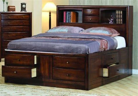 King Size Wooden Bed Frame With Storage Wooden Bed Frame Single