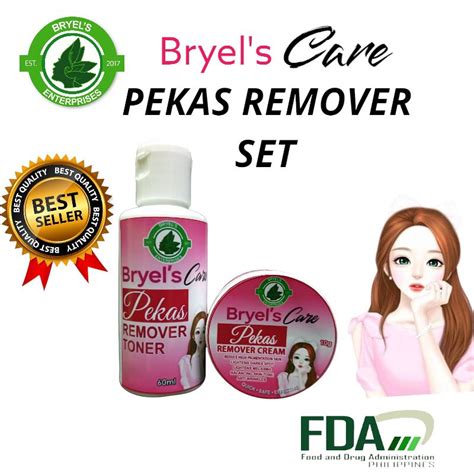 Bryel S Pekas Remover Toner 60ml And Bryel S Pekas Remover Cream Cream 10g For Melasma Eraser