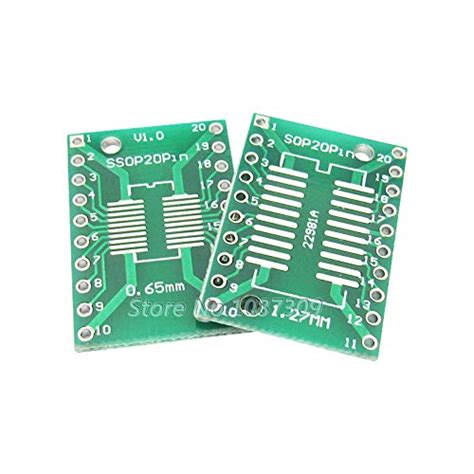 Pcs Tssop Ssop Sop To Dip Transfer Board Dip Pin Board Pitch