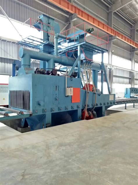 H Beam Shot Blasting Machine Sandblasting Machinesteel Surface