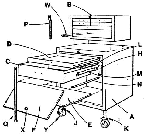 Craftsman Tool Box Parts List at Jimmy Ray blog