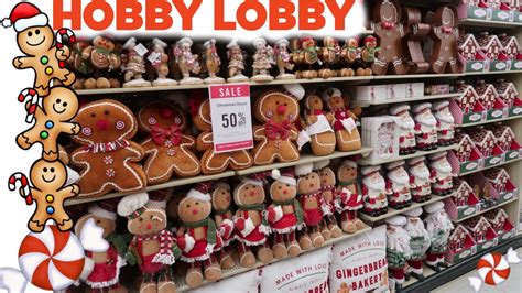 HOBBY LOBBY GINGERBREAD LANE YouTube