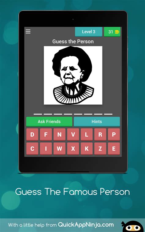 Guess The Famous Person Quiz Br Amazon Appstore