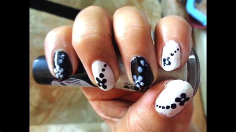 Simple Flower Nail Designs For Beginners ~ Nail Floral Flower Beginners