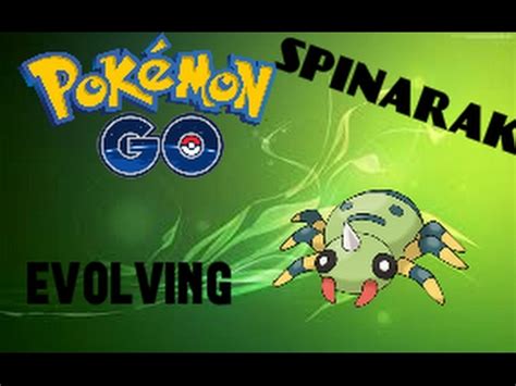 Epic Evolution Spinarak Evolving To Ariados Pokemon Go Gen Youtube