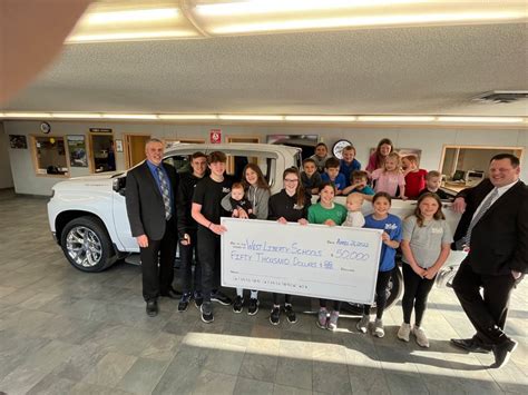 Chevy Dealership Donates For New Athletic Complex West