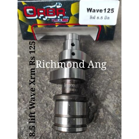 Orbr Ocs Mm Lift Racing Cams Cam Camshaft Wave Xrm Rs Carb