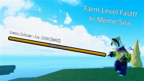 How To Farm Real Fast In MEME Sea Roblox YouTube