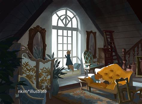 N Kim Nkim Illustrate On X Interior Design Art Environment