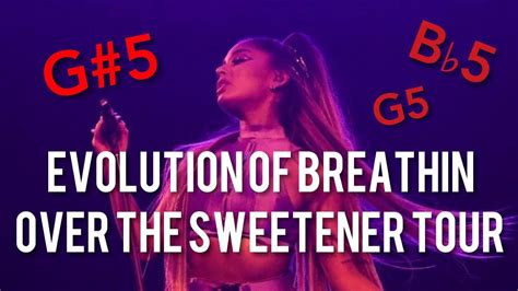 Vocal Showcase Ariana Grande EVOLUTION Of Breathin Over The