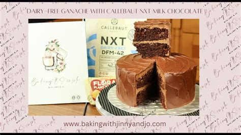 How To Make Dairy Free Ganache Using Callebaut NXT Milk Chocolate YouTube