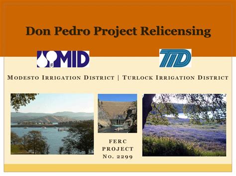 Don Pedro Project Relicensing Ppt Download