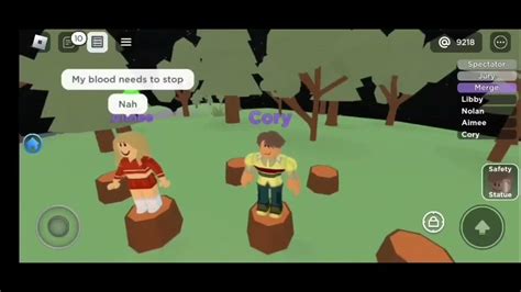 Using The Safety Statue In Total Drama Roblox Youtube