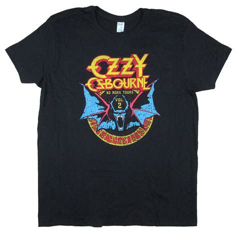 Ozzy Osbourne Bat Circle T Shirt 437489 Rockabilia Merch Store