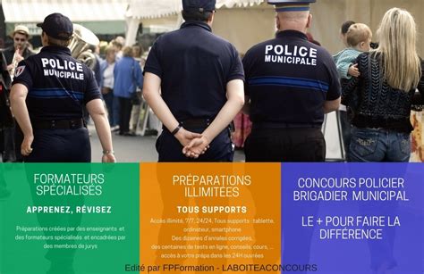 Concours Gardien Brigadier De La Police Municipale Une Formation Pour