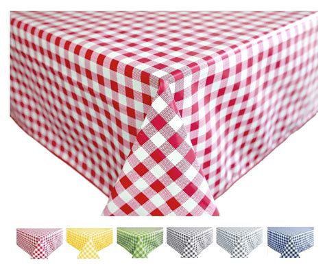 Home Direct Nappe Toile Cir E Pvc Rectangulaire X Cm Vichy