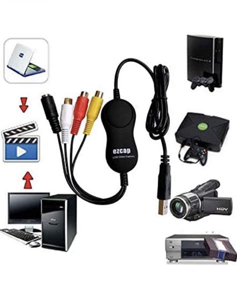 Ezcap Usb Uvc Audio Video Grabber Capture Convert Analog Video