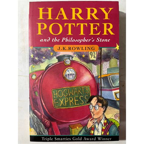 Harry Potter And The Philosophe S Stone 英文書 哈利波特 神秘的魔法石【二手書】 蝦皮購物