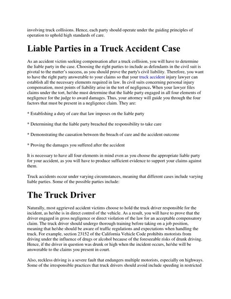 Ppt Truck Accident Injury Attorney Law Firm Powerpoint Presentation Free Download Id 10863490