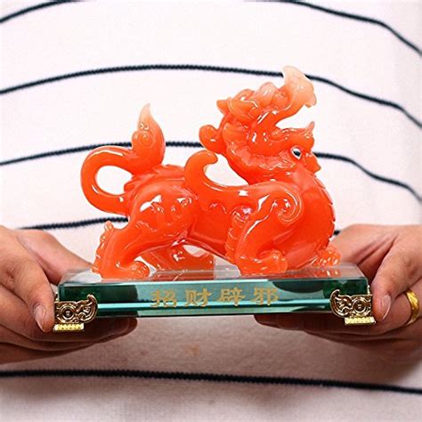 Boyull Feng Shui Red Pi Yao Pi Xiu Wealth Porsperity Statue Feng Shui