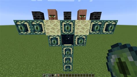 What If You Create A Villager Ender Wither In Minecraft Youtube