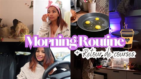 Mini Morning Routine Retour De Courses Youtube