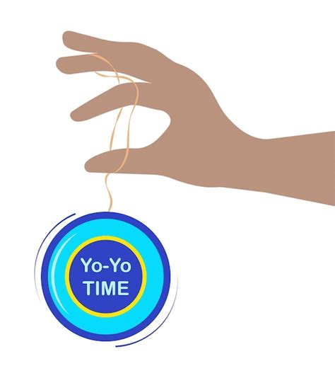 Premium Vector Yo Yo Toy Concept Fun And Playing Vector Illustration