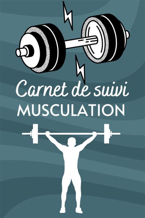 Amazon Fr Carnet De Suivi Musculation Carnet De Musculation Suivi