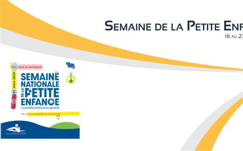 Semaine De La Petite Enfance Communaut De Communes Du Haut