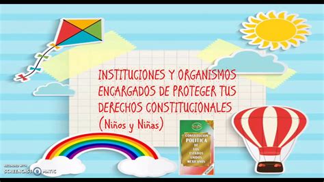 Instituciones Que Protegen Los Derechos De Los Niños En México Youtube