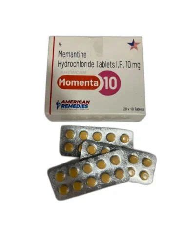 Memantine Hydrochloride 10mg Tablets at best price in Nagpur