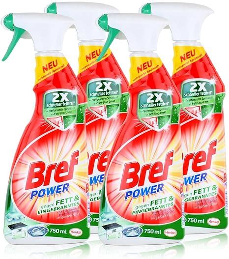 Henkel Bref Power Contre La Graisse Et Les R Sidus Br L S Fettfrei