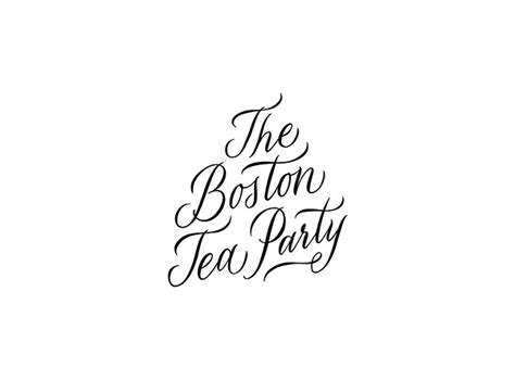 The Boston Tea Party on Behance