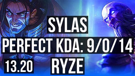 Sylas Vs Ryze Mid M Mastery Legendary Games Kr