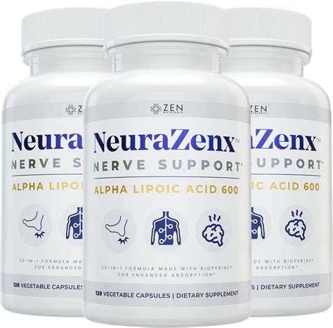 Zen Nutrients Neurazenx Nerve Support And India Ubuy