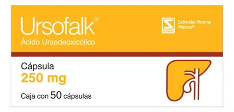 Ursofalk 250 Mg Caja Con 50 Cápsulas Envío Gratis