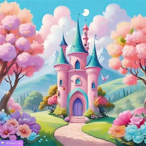 Pin By Jos Matheus On Cartoon In Fairy Background Castle