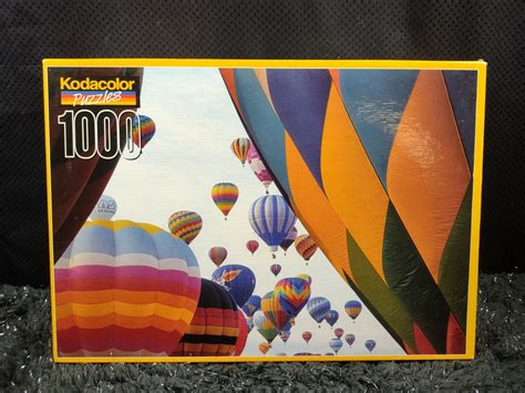 Kodak RoseArt Kodacolor HOT AIR BALLOON FESTIVAL 1000 Piece Jigsaw