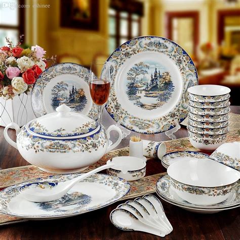 French Porcelain Dinnerware Sets — Madison Art Center Design