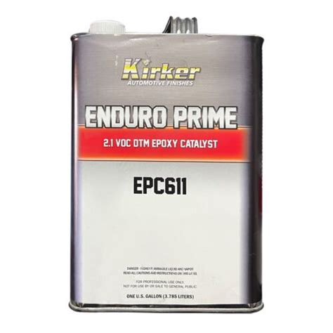 Kirker Epc611 Kirker Enduro Prime Epoxy Primer Catalyst 1 Gallon Free Shipping Ebay