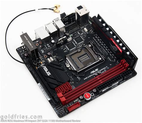 Asus Rog Maximus Vii Impact Z97 Lga 1150 Mini Itx Motherboard Review ~ Goldfries