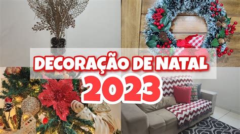 Decorando A Sala Para O Natal Fiz Um Arranjo De Natal Montei