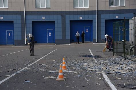 Drone Attack On Gazprom Building In Belgorod Leaves Two Injured The